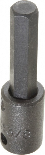 3/8" Drive, 3/8" Impact Hex Bit Socket