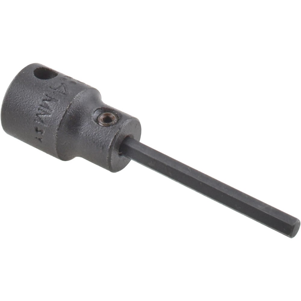 3/8" Drive, 4mm Impact Hex Bit Socket