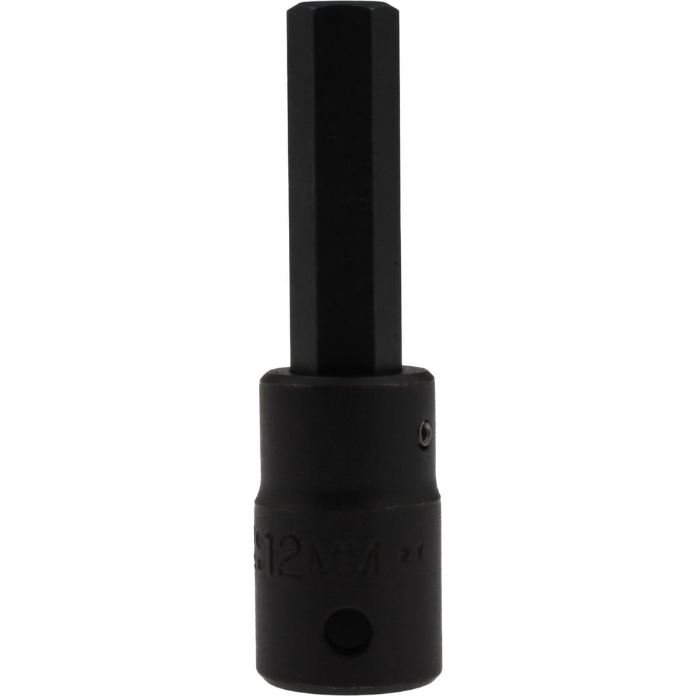 1/2" Drive, 12mm Impact Hex Bit Socket