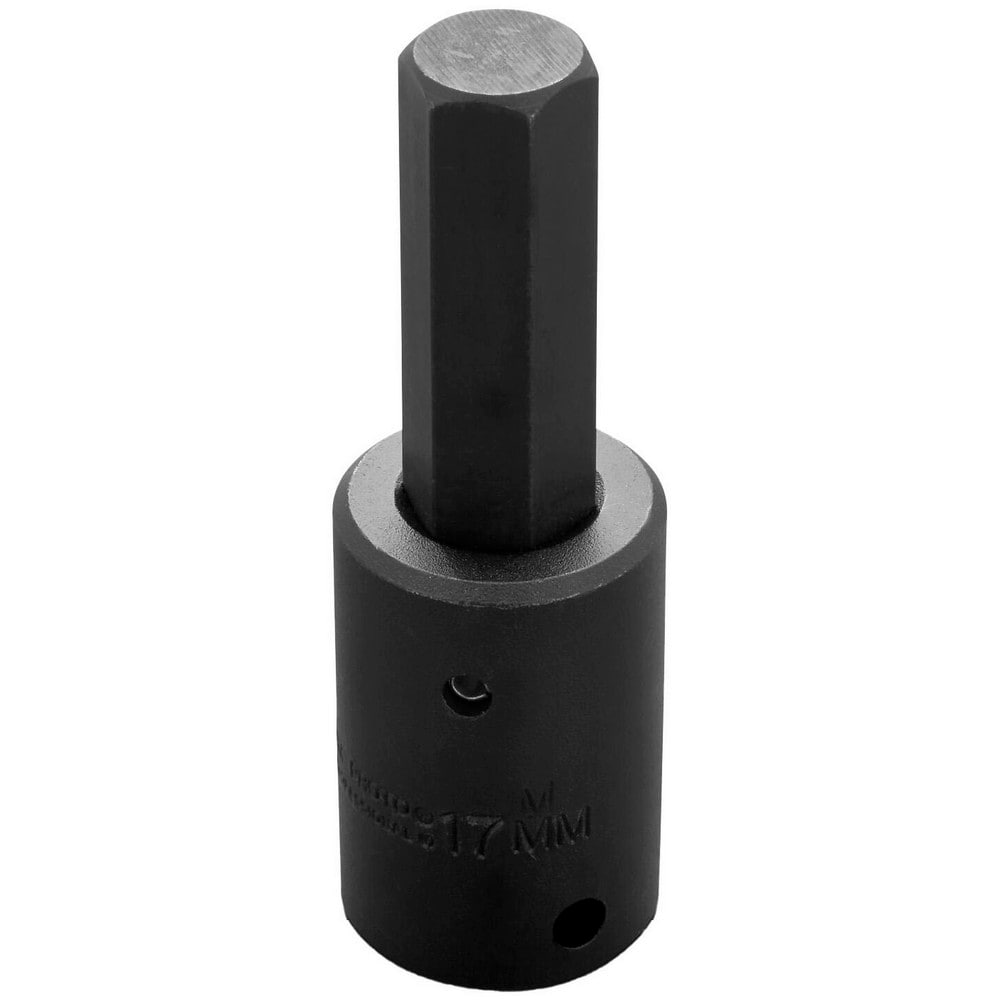 1/2" Drive, 17mm Impact Hex Bit Socket