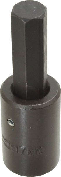 PROTO J7441-17M 1/2" Drive, 17mm Impact Hex Bit Socket Image