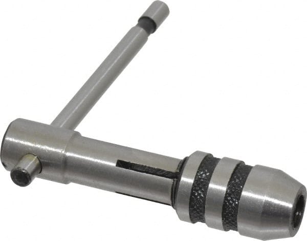 5/32 to 1/4" Tap Capacity, T Handle Tap Wrench