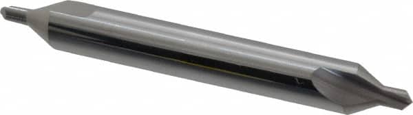 Atrax 300-001005 Combo Drill & Countersink: #3, 1/4" Body Dia, 1180, Solid Carbide 