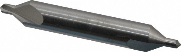 Combo Drill & Countersink: #4, 5/16" Body Dia, 1180, Solid Carbide
