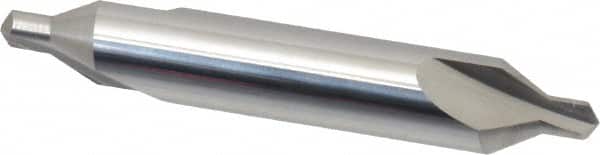 Atrax 300-001007 Combo Drill & Countersink: #5, 7/16" Body Dia, 1180, Solid Carbide 