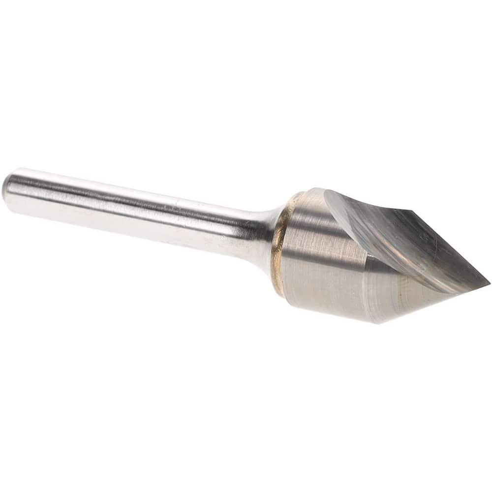 Atrax 331-027050 Countersink: 5/8" Head Dia, 60 ° Included Angle, 1 Flute, Alloy Steel, Right Hand Cut 