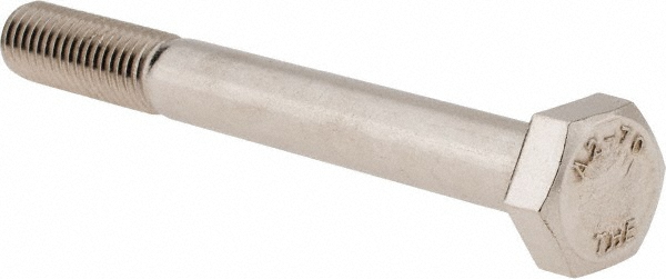 Value Collection 830422PR Hex Head Cap Screw: M10 x 1.50 x 90 mm, Grade 18-8 Stainless Steel, Uncoated Image