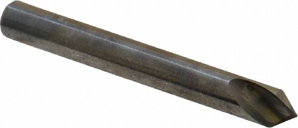 1/4" Head Diam, 1/4" Shank Diam, 1 Flute 82° Solid Carbide Countersink