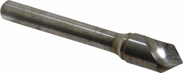 3/8" Head Diam, 1/4" Shank Diam, 1 Flute 82° Solid Carbide Countersink