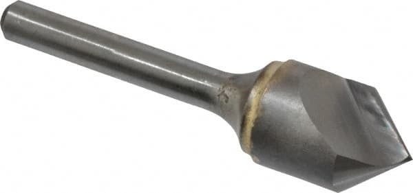 Atrax 331-027060 5/8" Head Diam, 1/4" Shank Diam, 1 Flute 82° Solid Carbide Countersink 