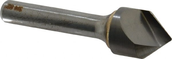 Atrax 331-028060 3/4" Head Diam, 3/8" Shank Diam, 1 Flute 82° Solid Carbide Countersink 