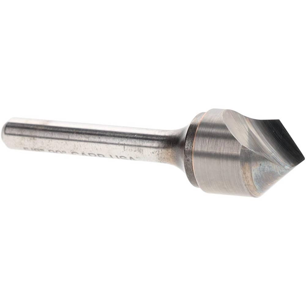 Atrax 331-027070 Countersink: 5/8" Head Dia, 90 ° Included Angle, 1 Flute, Alloy Steel, Right Hand Cut 
