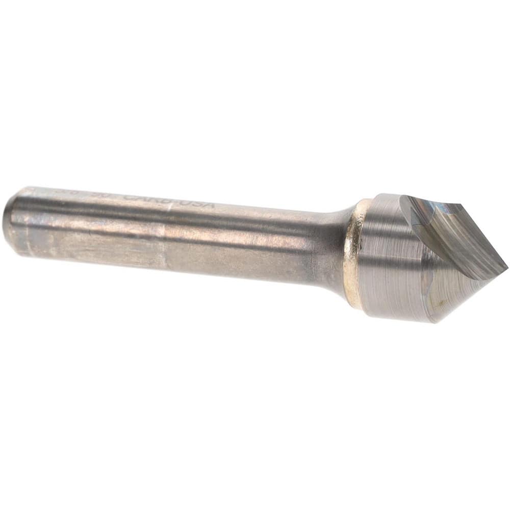 Atrax 331-027070A Countersink: 5/8" Head Dia, 90 ° Included Angle, 1 Flute, Alloy Steel, Right Hand Cut 