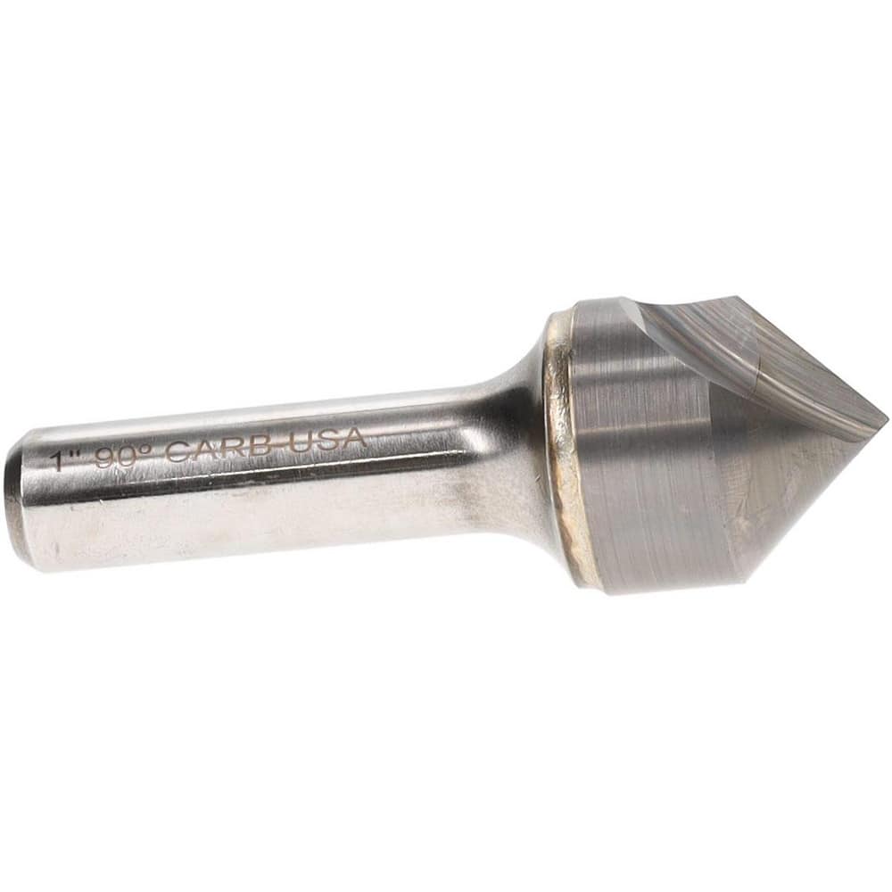 Atrax 331-0210070 Countersink: 1" Head Dia, 90 ° Included Angle, 1 Flute, Alloy Steel, Right Hand Cut 
