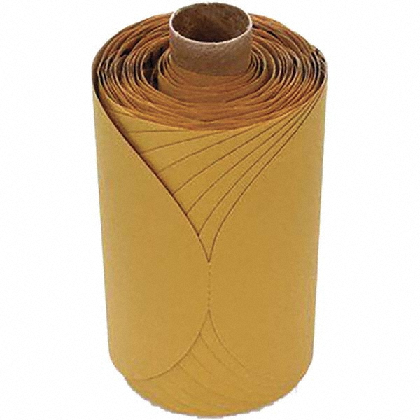 PSA Disc: 5" Disc Dia, 180 Grit, Aluminum Oxide