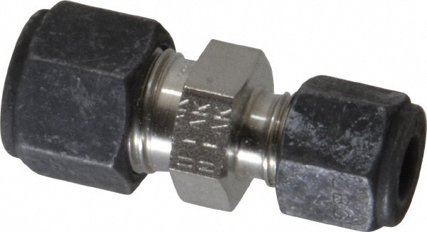 Parker 6-4 HBZ-SS Compression Tube Union: Compression x Compression Image