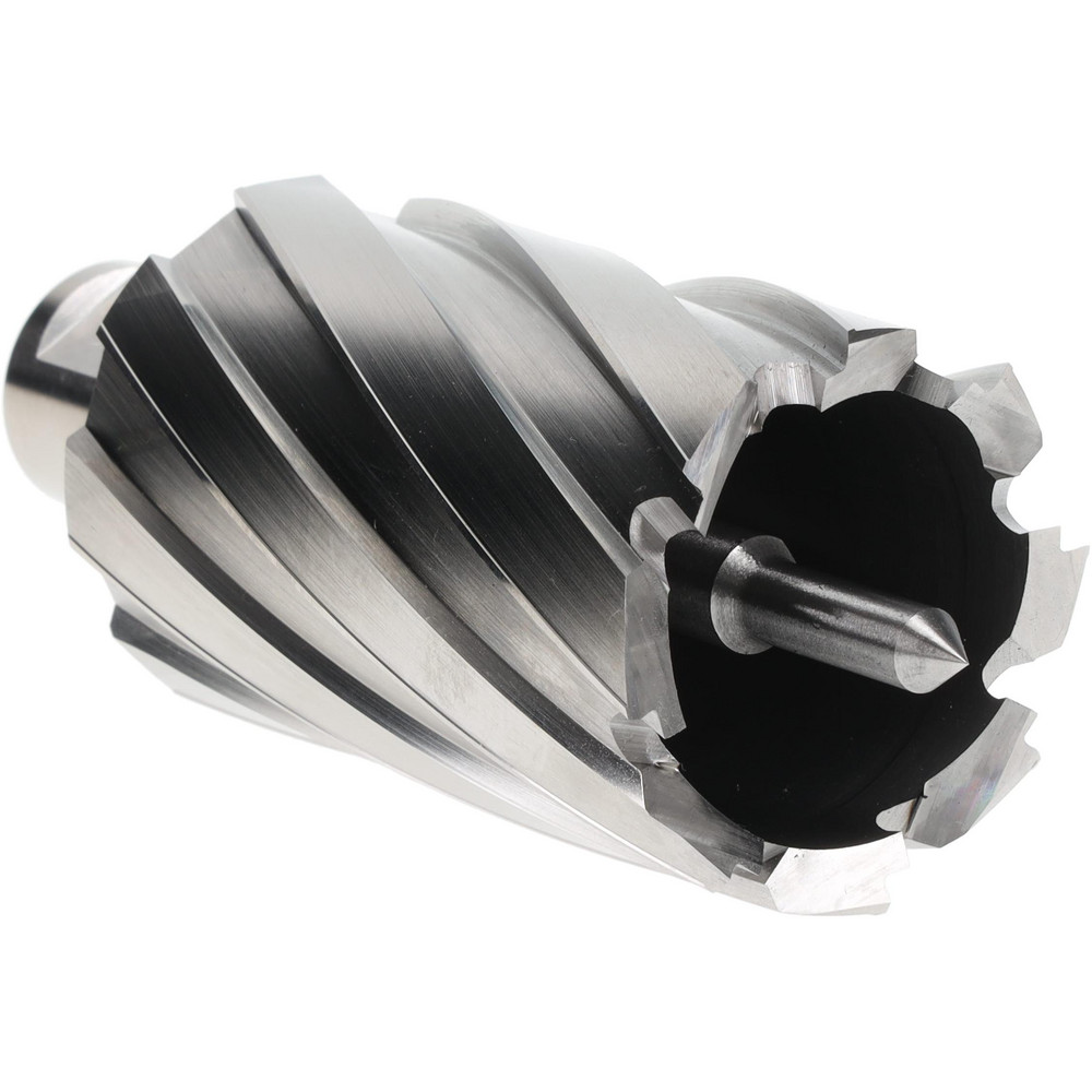 Annular Cutter: 1-9/16" Dia, 2" Depth of Cut, High Speed Steel