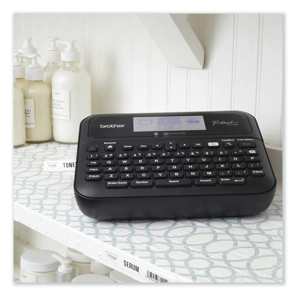 Brother - Electronic Label Makers: Type: PC-Connectable; Label Maker ...