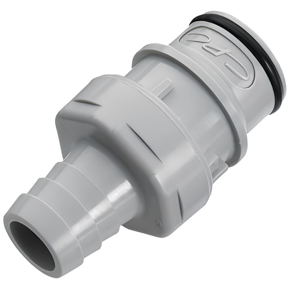Push-to-Connect Tube Fitting: Connector, 1/2" ID