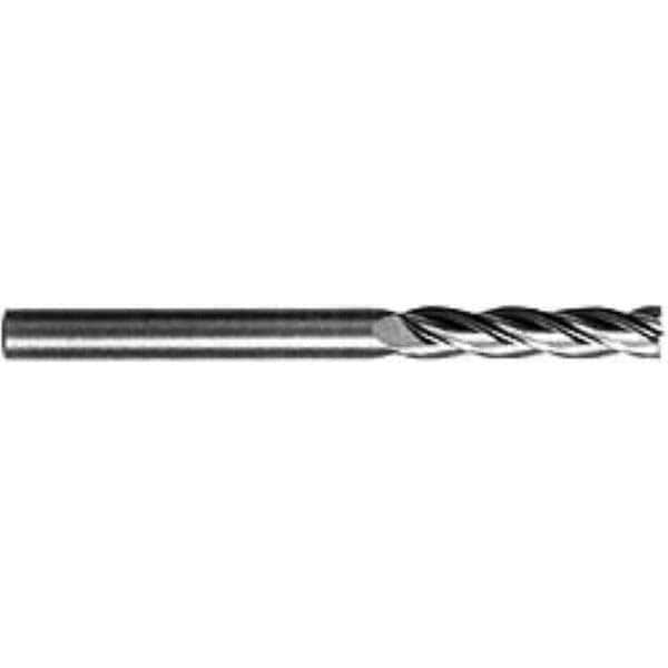 SGS 33117 Square End Mill: 1 Dia, 2-1/4 LOC, 1 Shank Dia, 5 OAL, 4 Flutes, Solid Carbide Image