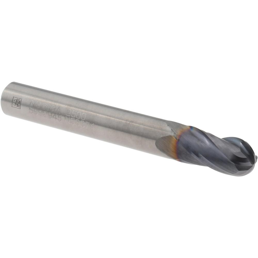 Niagara Cutter - Ball End Mill: 1/2