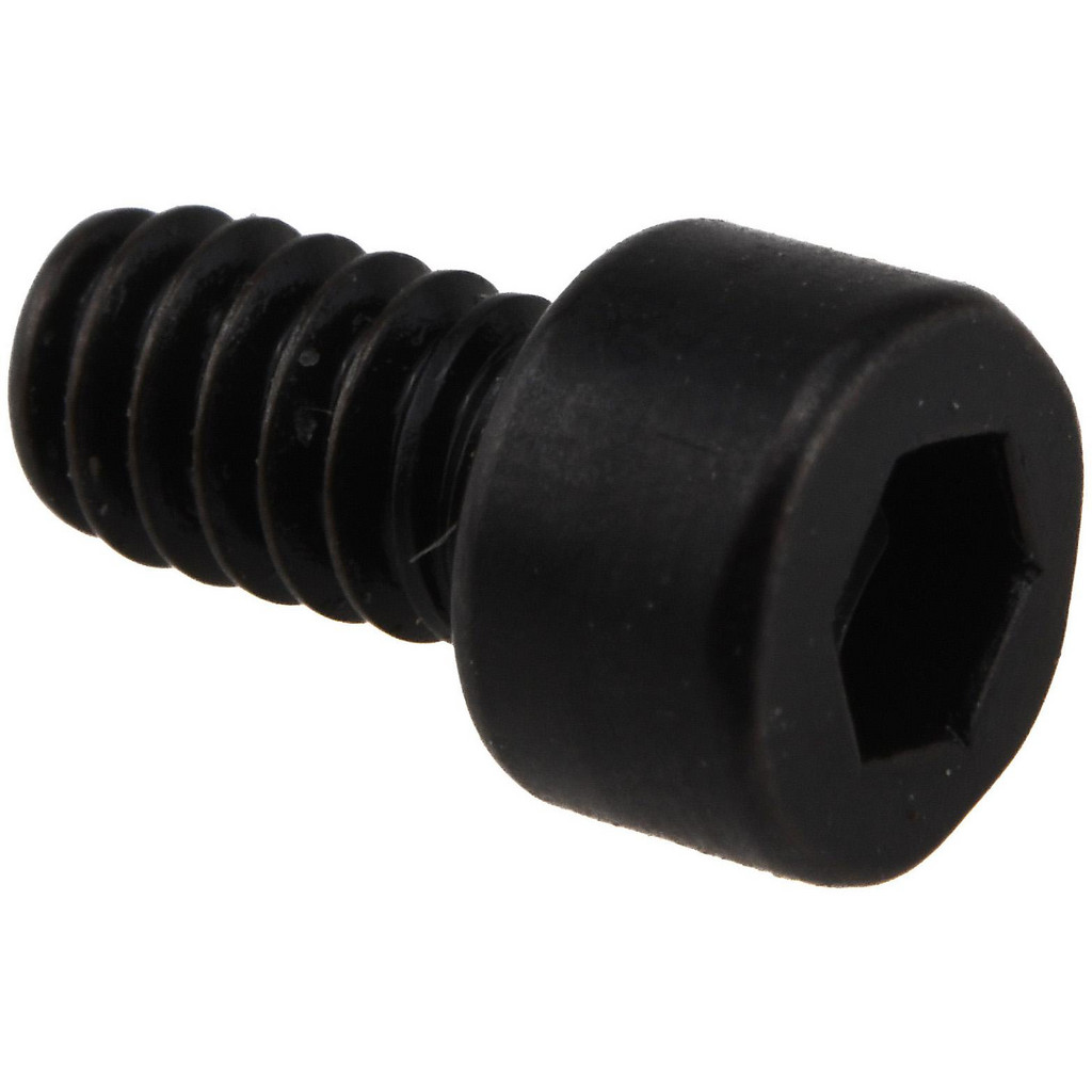 Made in USA Hex Socket Cap Screw: #3-48 x 3/16" Length Under Head, Alloy Steel, Black Oxide - Fully Threaded, 5/64" Drive, ANSI B18.3, ANSI B18.8.2