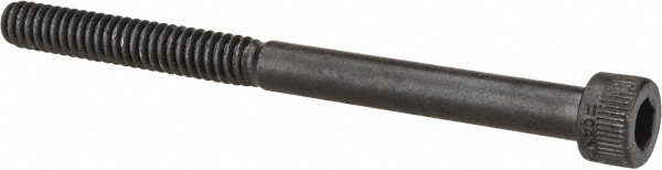 Made in USA 10C250KCS Low Head Socket Cap Screw: #10-24, 2-1/2" Length Under Head, Socket Cap Head, Hex Socket Drive, Alloy Steel, Black Oxide Finish Image