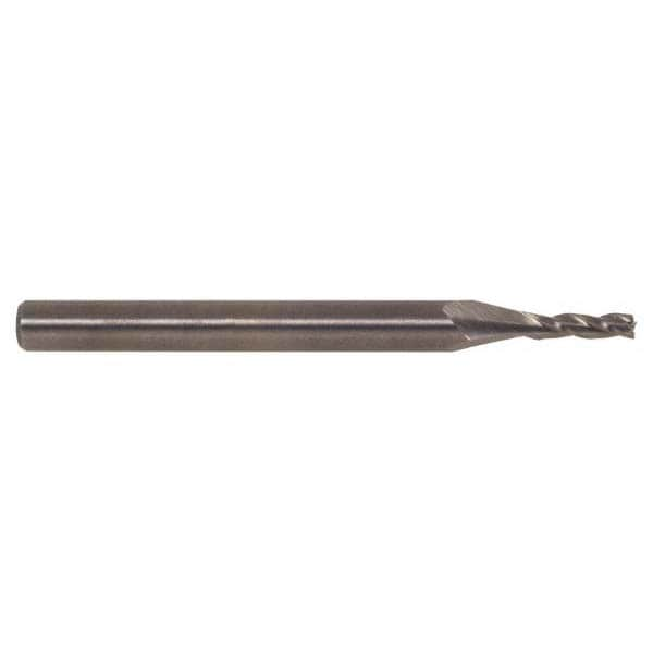 SGS 30575 Square End Mill: 1 Dia, 1-1/2 LOC, 1 Shank Dia, 4 OAL, 3 Flutes, Solid Carbide Image