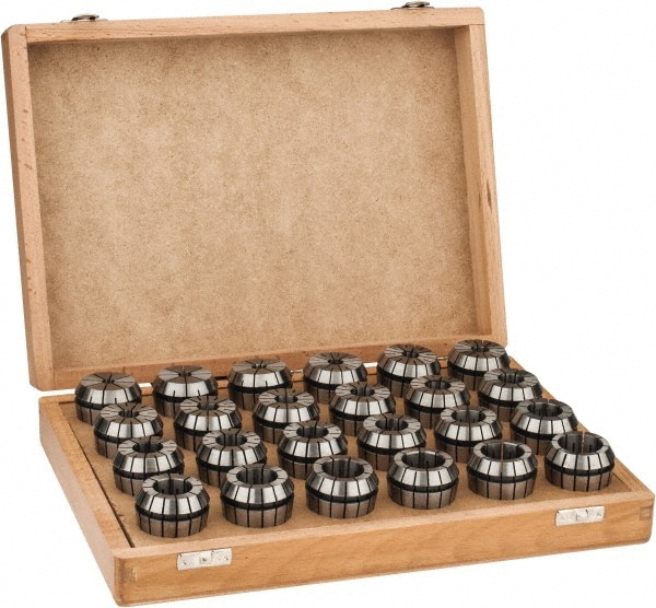 Parlec ER40-S024 Collet Set: 24 Pc, Series ER40, 1" Capacity Image