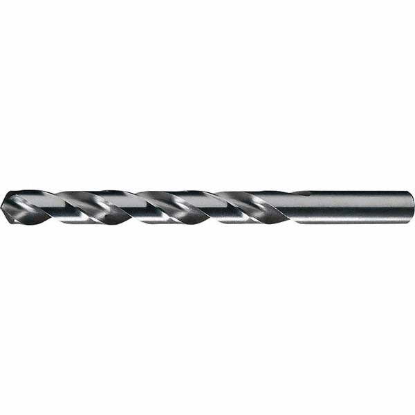Jobber Length Drill Bit: 13.00 mm (0.5118) Dia, 118 deg, HSS - Bright/Uncoated Finish, 151.00 mm OAL, Right Hand Cut, Regular Spiral Flute, Straight Shank