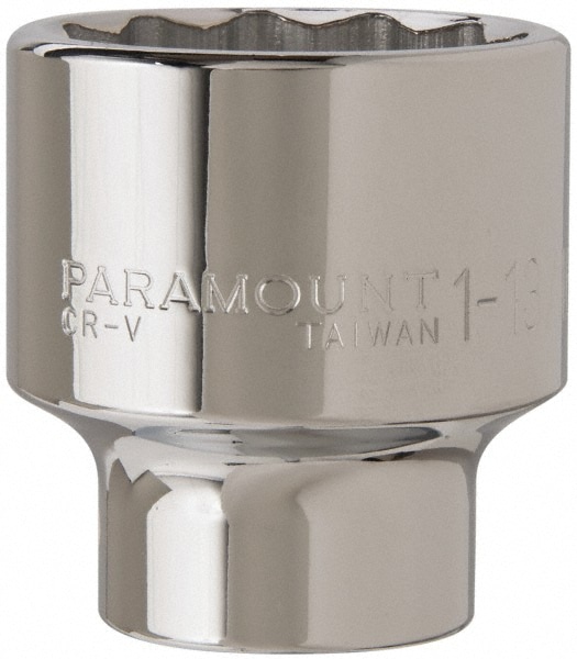 Paramount PAR-34SKT-11316 Hand Socket: 1-13/16" Socket, 12-Point Image