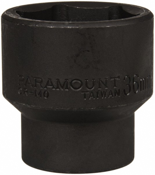 Paramount Impact Socket 1/2" Drive, 36mm Socket, Hex Drive MSC