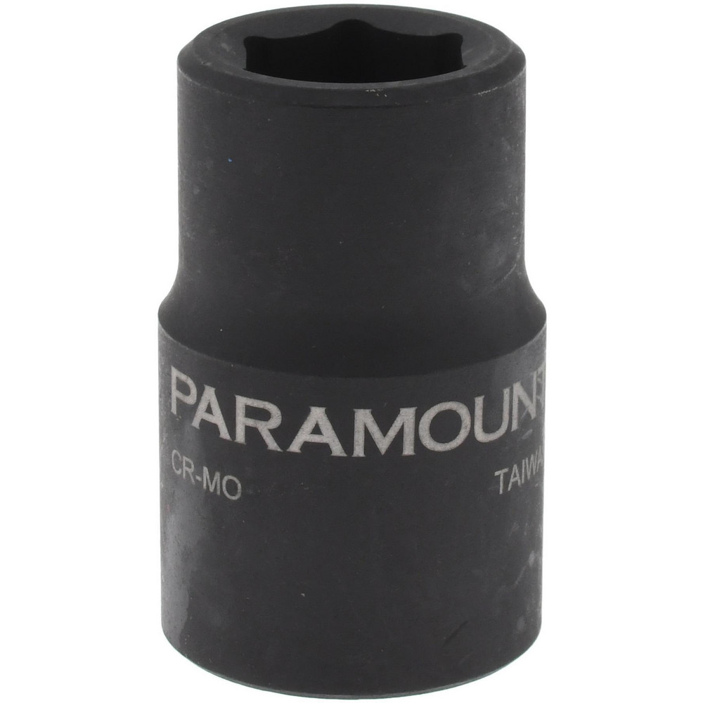 Paramount Impact Socket 1/2" Drive, 1/2" Socket, Hex Drive MSC Direct