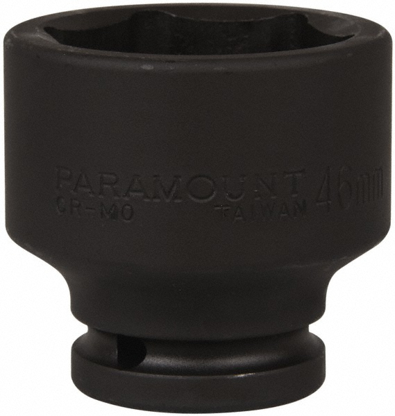 Paramount Impact Socket 3/4" Drive, 46mm Socket, Hex Drive MSC Direct