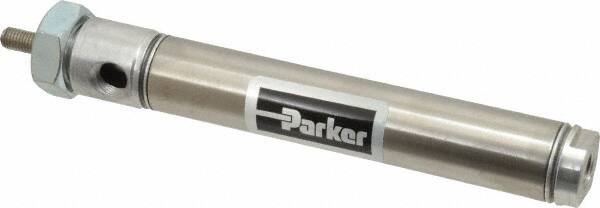 Parker 1.06DSRM04.00 1-1/16 Bore Diameter with 4 Stroke Stainless Steel Nose Mounted Air Cylinder 