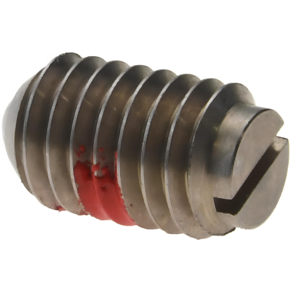 Threaded Ball Plunger: 3/8-16, 0.187" Ball Dia, 5/8" Body Length, 0.048" Max Ball Reach