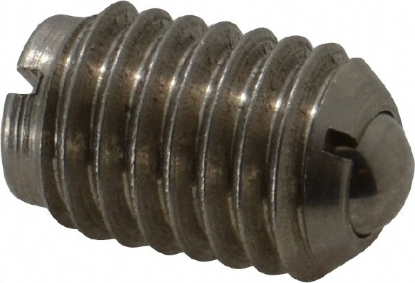 Threaded Ball Plunger: 1/2-13, 0.281" Ball Dia, 3/4" Body Length, 0.072" Max Ball Reach