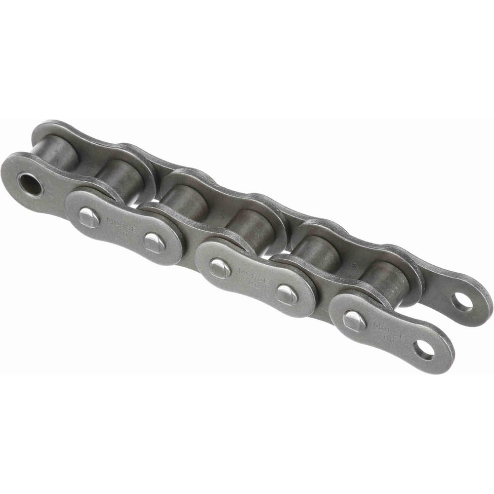 Morse 80R 10FT BOX Roller Chain: Standard Riveted, 1" Pitch, 80 Trade, 10 Long, 1 Strand 