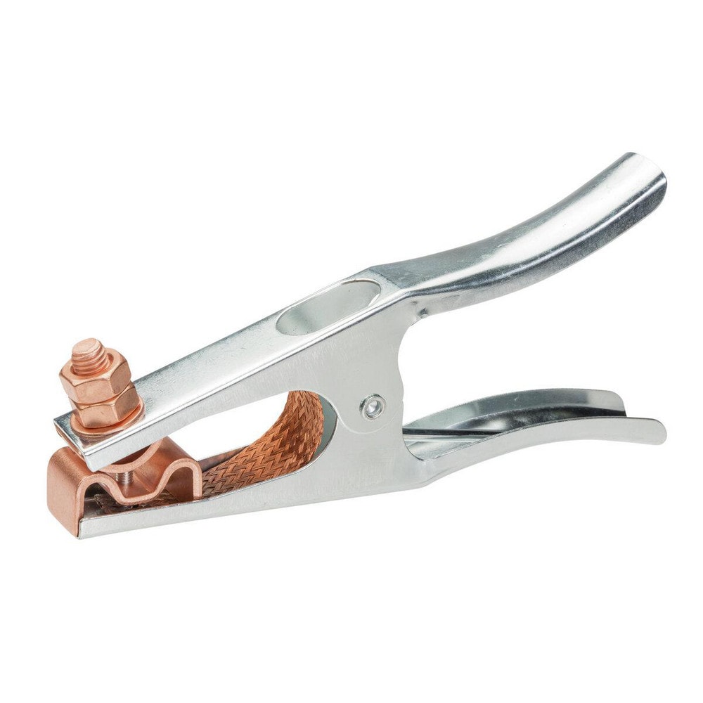 Welding Ground Clamps; Clamp Type: Ground Clamp ; Connection Type: Spring ; Jaw Opening: 2 (Inch); Jaw Depth: 63 (Inch); Material: Steel; Copper