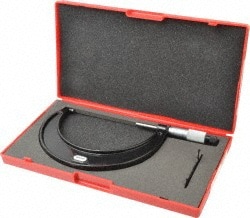 Starrett 68025 Mechanical Outside Micrometer: 5" Range, 0.0001" Graduation Image