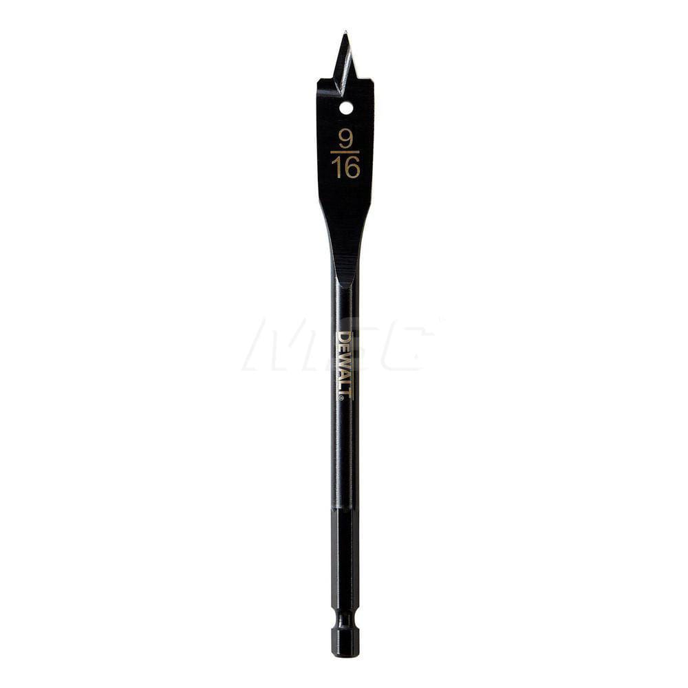 Spade-Blade Drill Bit: 9/16" Drill Bit, High Speed Steel