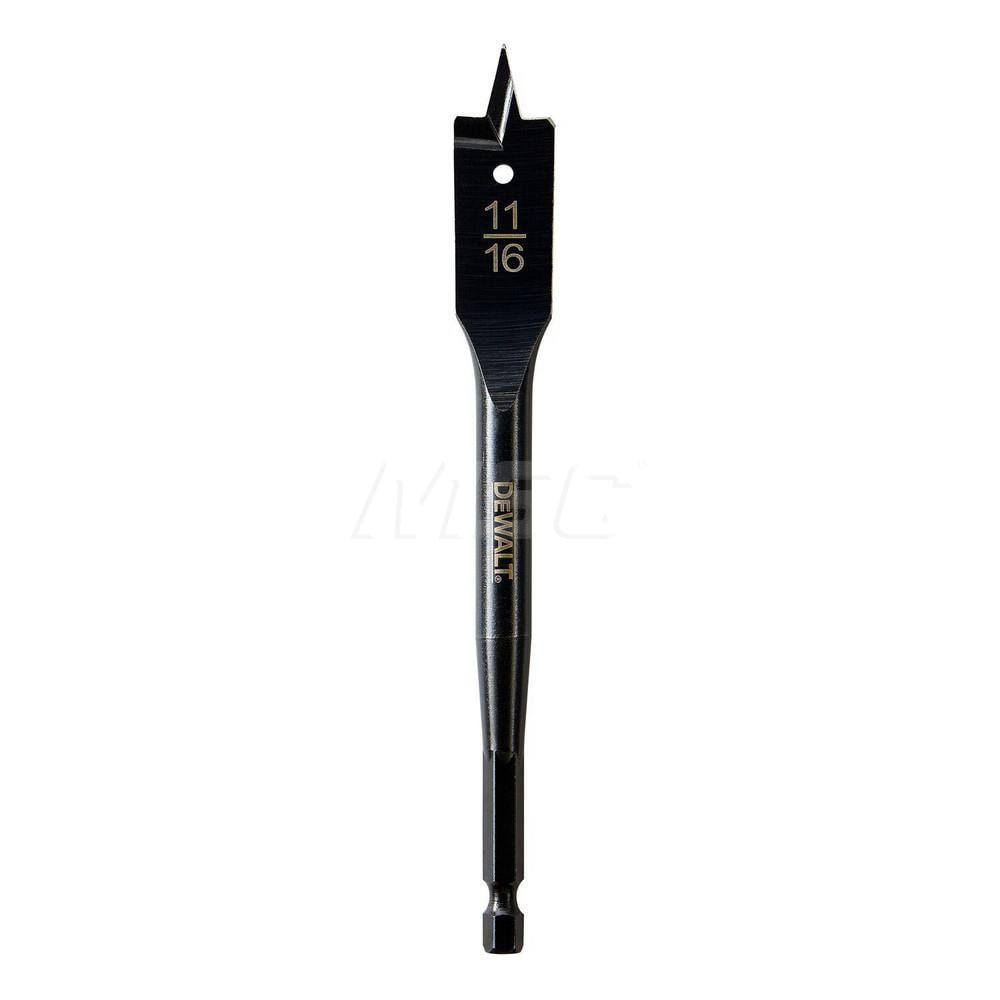 Spade-Blade Drill Bit: 11/16" Drill Bit, High Speed Steel