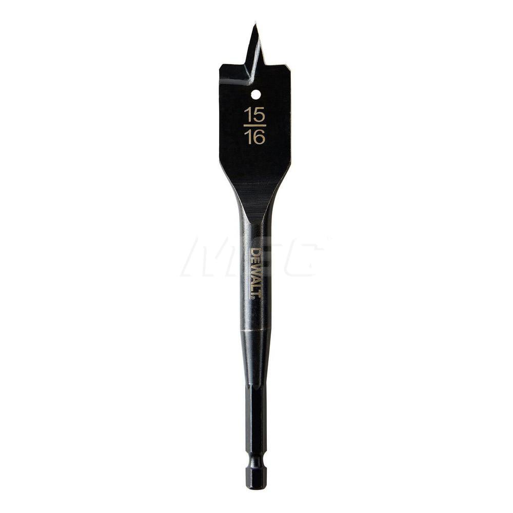 Spade-Blade Drill Bit: 15/16" Drill Bit, High Speed Steel