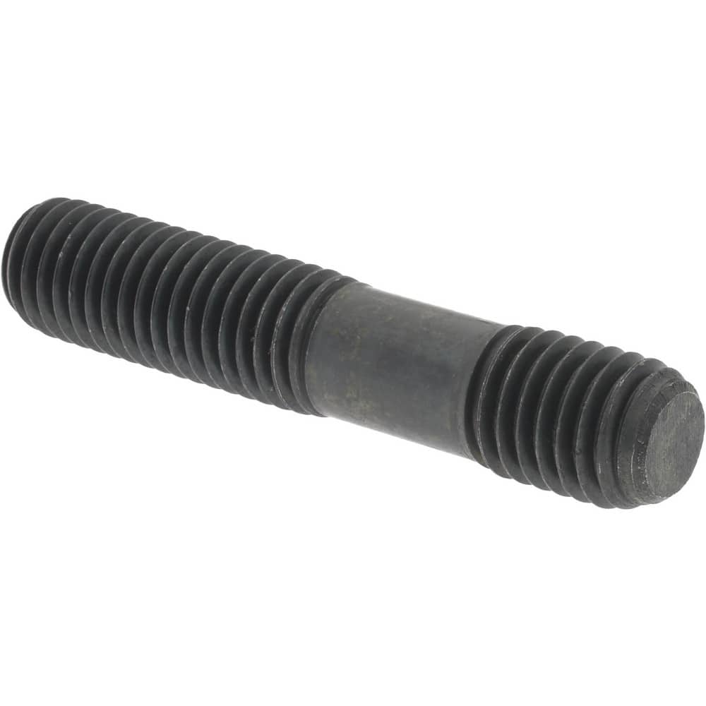 Unequal Double Threaded Stud: M12 x 1.75 Thread, 63 mm OAL