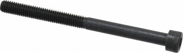 Made in USA 10F250KCS Low Head Socket Cap Screw: #10-32, 2-1/2" Length Under Head, Socket Cap Head, Hex Socket Drive, Alloy Steel, Black Oxide Finish Image