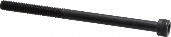 Made in USA 11150 Low Head Socket Cap Screw: #10-32, 3" Length Under Head, Socket Cap Head, Hex Socket Drive, Alloy Steel, Black Oxide Finish Image