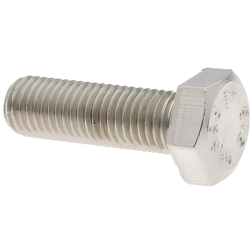Value Collection R80064299 Hex Head Cap Screw: 5/16-24 x 1", Grade 316 Stainless Steel, Uncoated Image