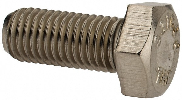 Value Collection R80064443 Hex Head Cap Screw: 5/16-24 x 3/4", Grade 316 Stainless Steel, Uncoated Image