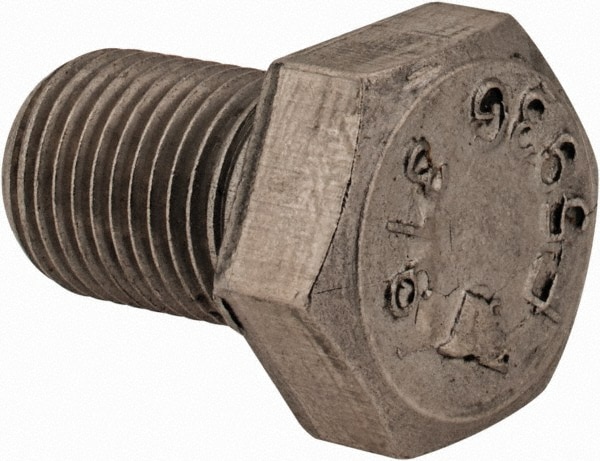 Value Collection R80064046 Hex Head Cap Screw: 1/2-20 x 3/4", Grade 316 Stainless Steel, Uncoated Image