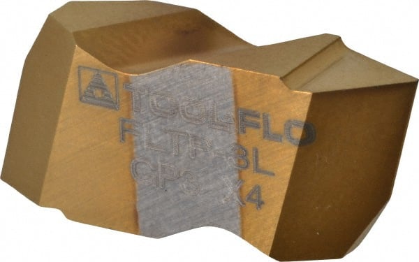 Tool-Flo 613800LJ5R Threading Insert:3 Size, FLTP Style, GP3 Grade, Micrograin Grade, Solid Carbide 